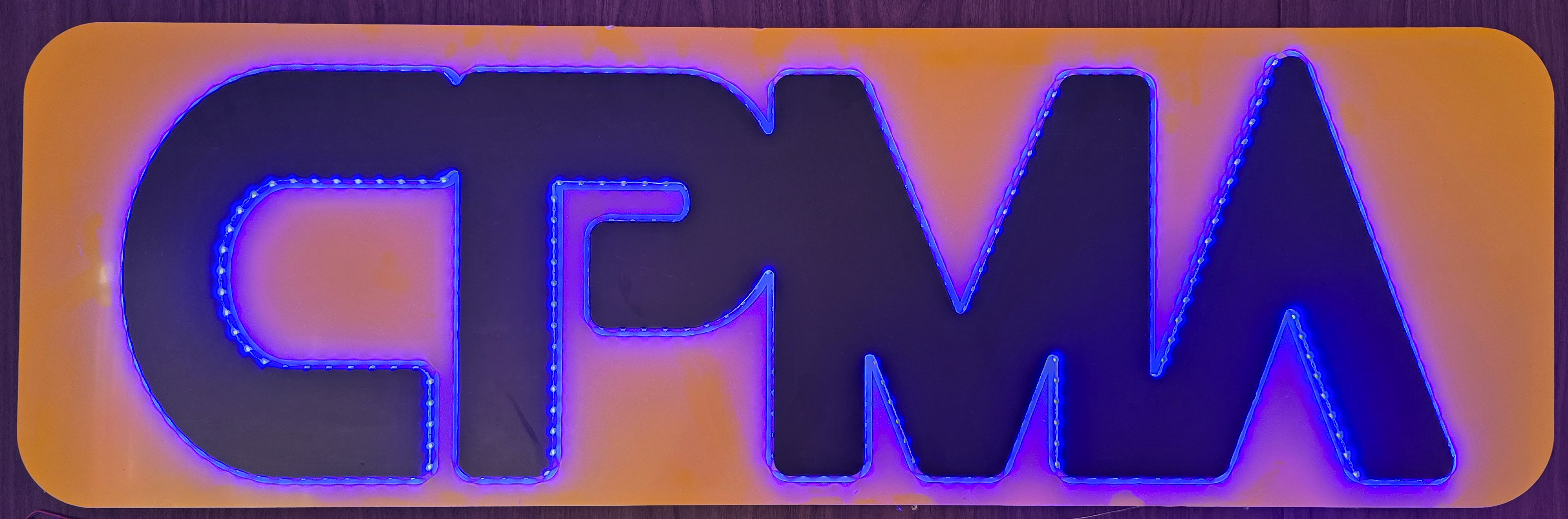 Outline-Lit LED Sign