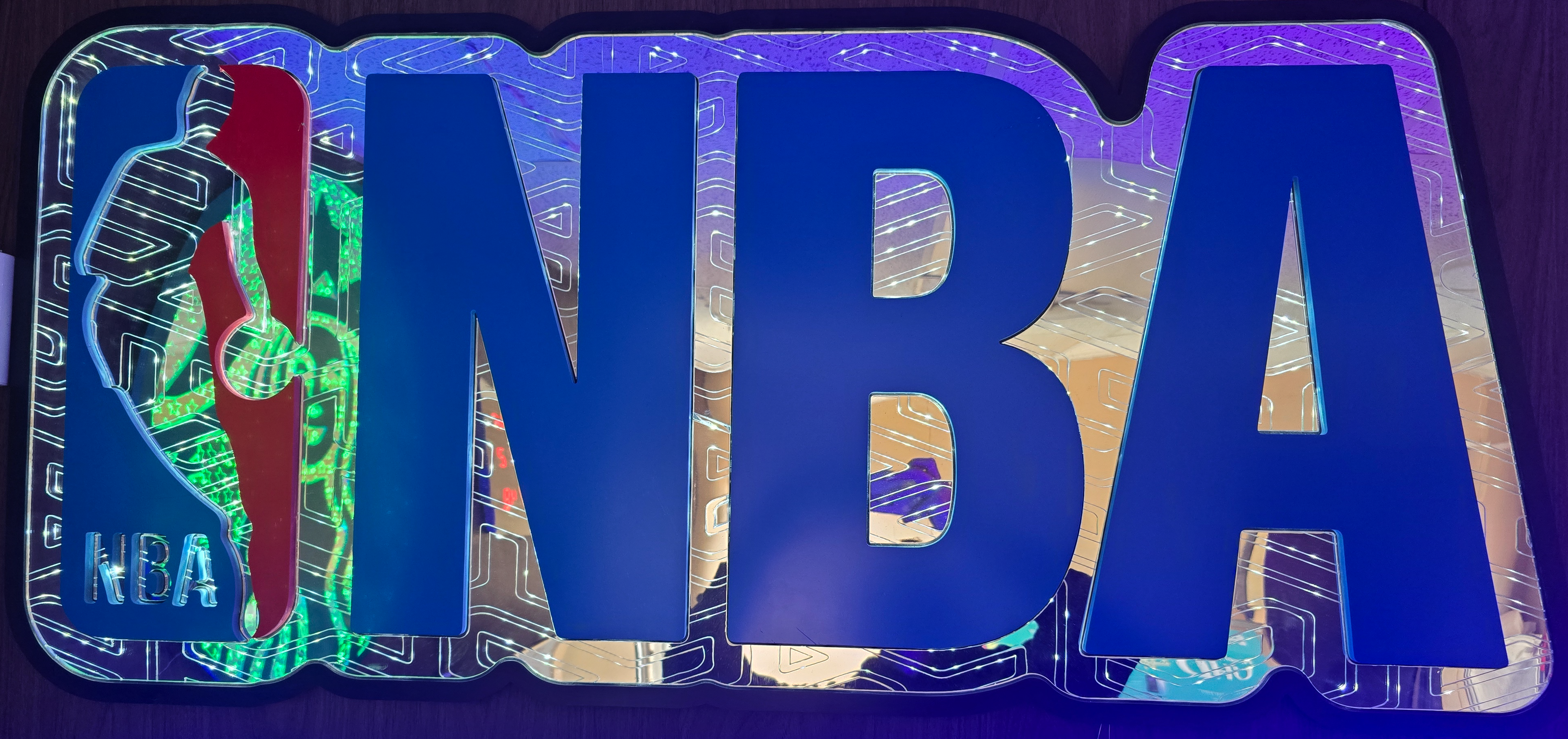 Multi-Layered LED Backlit Sign
